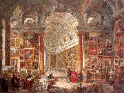 Panini, Giovanni Paolo Interior of a Picture Gallery with the Collection of Cardinal Gonzaga oil on canvas